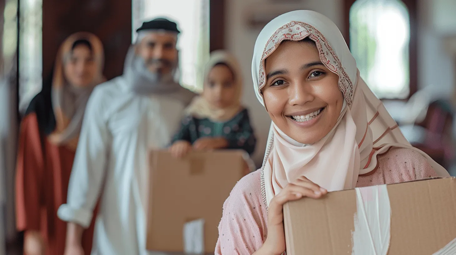 Australian Muslim family planning their retirement savings
